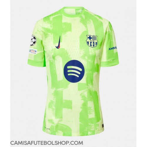 Camisa de time de futebol Barcelona Replicas 3º Equipamento 2024-25 Manga Curta